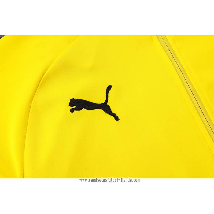 Chandal de Chaqueta del Borussia Dortmund 2023 2024 Amarillo